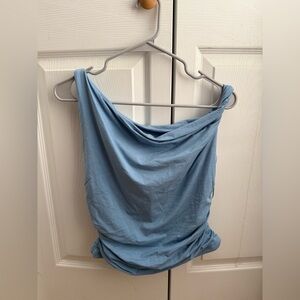 Abercrombie & Fitch Light Blue Modal-Blend Top